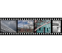 A film strip effect