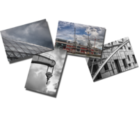 Scattered photos